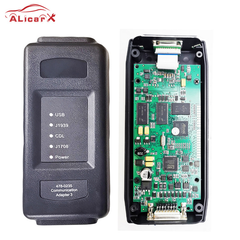 Schema originală 2022A CAT ET3 instrument pentru camion Cat iii Tester de diagnosticare pentru camioane Adaptor CAT3 USB CAT-III ET3 diagnosticare camioane