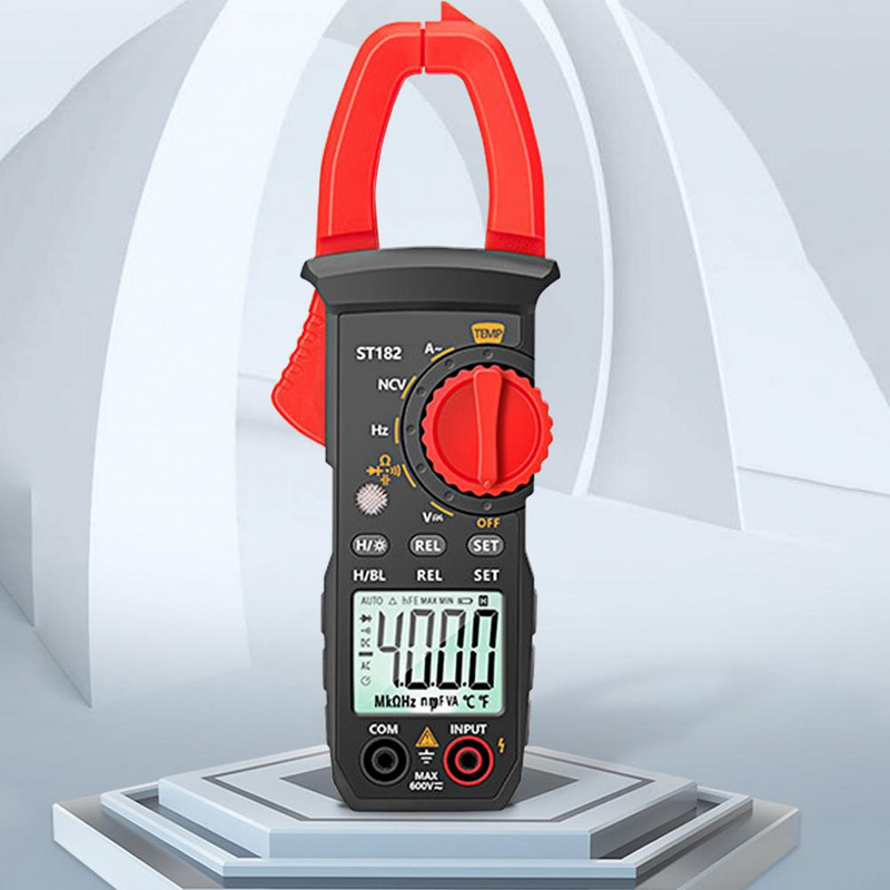 Multimetru electric cu durată lungă de viață Protecție sigură Oprire automată Curent AC practic 600A Clemă digitală electrică