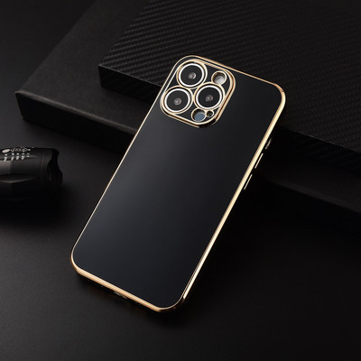 Deluxe επιμεταλλωμένη θήκη τηλεφώνου για iPhone 14 11 12 13 Pro Max XS MAX XR X 7 8 6 6s Plus Προστασία πλήρους σώματος κάμερας κάλυμμα TPU