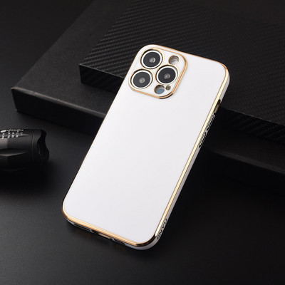 Deluxe επιμεταλλωμένη θήκη τηλεφώνου για iPhone 14 11 12 13 Pro Max XS MAX XR X 7 8 6 6s Plus Προστασία πλήρους σώματος κάμερας κάλυμμα TPU