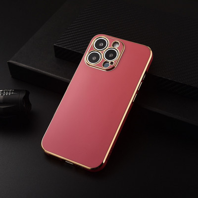 Deluxe επιμεταλλωμένη θήκη τηλεφώνου για iPhone 14 11 12 13 Pro Max XS MAX XR X 7 8 6 6s Plus Προστασία πλήρους σώματος κάμερας κάλυμμα TPU