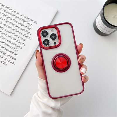 Πολυτελής αντικραδασμική θήκη τηλεφώνου για iPhone 14 Plus 11 12 Pro 13 Pro Max Μεταλλική κάμερα με μαλακό κάλυμμα προφυλακτήρα