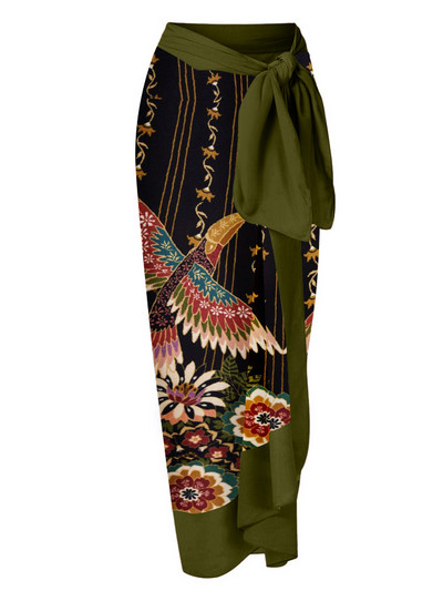 Szexi nyomott bikini divatos egyrészes fürdőruha Cover Up Designer fürdőruhával Deep-v Beachwear Nyári Beach Wear fürdőruha