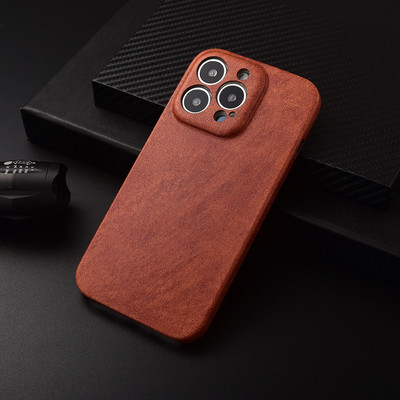 Θήκη τηλεφώνου Luxury Frosted Skin Texture για iPhone 11 13 12 Pro Max 14Pro Max 14 Plus Πλήρες σώμα Δερμάτινο κάλυμμα προστασίας κάμερας
