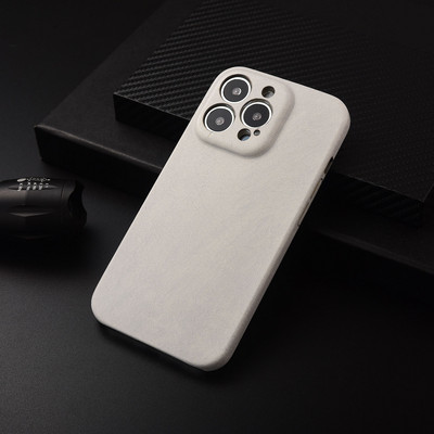 Θήκη τηλεφώνου Luxury Frosted Skin Texture για iPhone 11 13 12 Pro Max 14Pro Max 14 Plus Πλήρες σώμα Δερμάτινο κάλυμμα προστασίας κάμερας