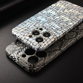 Για iphone 14 Pro Max Luxury Python Pattern PU δερμάτινη θήκη τηλεφώνου για iPhone 13 12 Pro Max Προστασία κάμερας Αντικραδασμικό κάλυμμα
