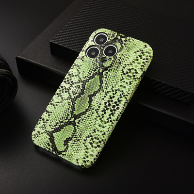 Για iphone 14 Pro Max Luxury Python Pattern PU δερμάτινη θήκη τηλεφώνου για iPhone 13 12 Pro Max Προστασία κάμερας Αντικραδασμικό κάλυμμα