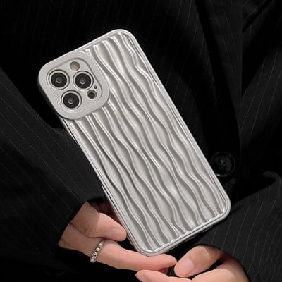 Ultra tanka vodena ripple telefonska maska za iphone 14 Plus 13 12 11 Pro MAX xs max xr x 14Pro mekana silikonska TPU maska