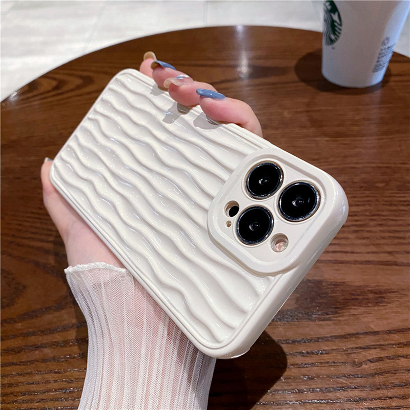 Ultra tanka vodena ripple telefonska maska za iphone 14 Plus 13 12 11 Pro MAX xs max xr x 14Pro mekana silikonska TPU maska