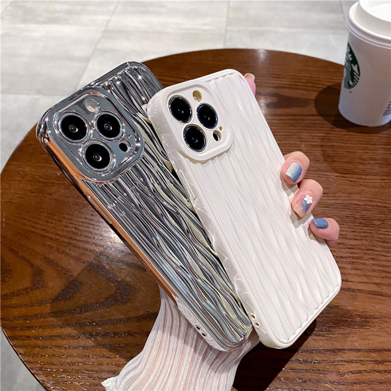 Ultra tanka vodena ripple telefonska maska za iphone 14 Plus 13 12 11 Pro MAX xs max xr x 14Pro mekana silikonska TPU maska