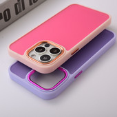 Θήκη τηλεφώνου με ηλεκτρολυμένο δακτύλιο φακού για iPhone 14 13 12 11 Pro Max XS MAX XR X 7 8 14 Plus SE Αντικραδασμικό κάλυμμα Armor TPU+PC