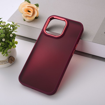 Θήκη τηλεφώνου με ηλεκτρολυμένο δακτύλιο φακού για iPhone 14 13 12 11 Pro Max XS MAX XR X 7 8 14 Plus SE Αντικραδασμικό κάλυμμα Armor TPU+PC