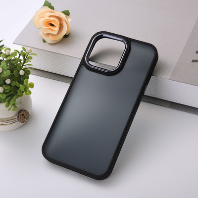 Θήκη τηλεφώνου με ηλεκτρολυμένο δακτύλιο φακού για iPhone 14 13 12 11 Pro Max XS MAX XR X 7 8 14 Plus SE Αντικραδασμικό κάλυμμα Armor TPU+PC