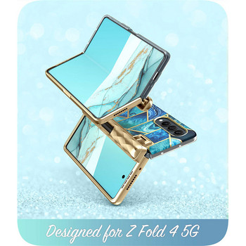 За Samsung Galaxy Z Fold 4 Case 5G (2022) I-BLASON Cosmo Slim Стилен защитен калъф тип броня с вграден протектор на екрана