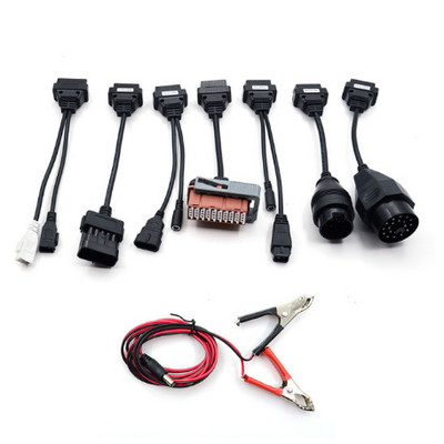 Гореща разпродажба кабели за камиони Pro OBD2 OBDII автомобилен кабел Камиони Диагностичен инструмент свързващ кабел 8 PCS Кабели за камиони