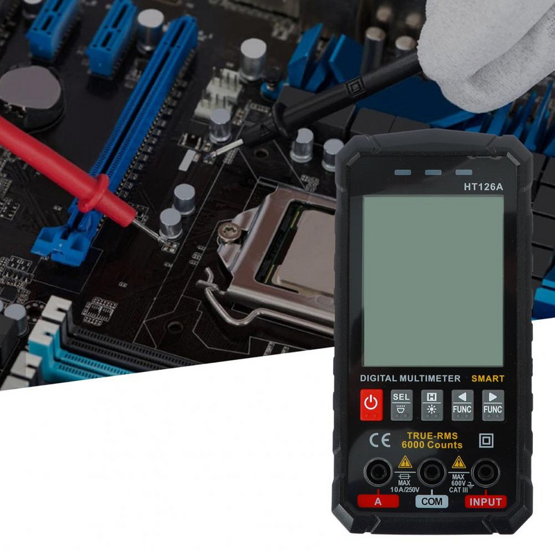 Multimetru digital Multimetru ABS ignifug Compact Quick Check Multimetru universal compact