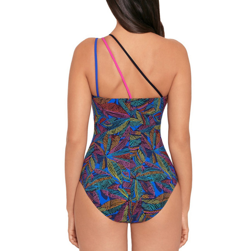 Costum de baie dintr-o bucată pentru femei Costume de baie de vacanță retro Îmbrăcăminte de plajă de vară fără spate Costum de baie elegant pentru surf