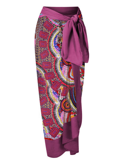 Jednodijelni kupaći kostim s modnim printom i suknjom Dizajnerski kupaći kostim Blagdanska haljina za plažu Ljetna odjeća za surfanje