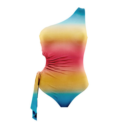 Ženski retro kupaći kostim sa suknjom Blagdanska haljina za plažu Dizajnerski kupaći kostim Ljetna odjeća za surfanje Gradient kupaći kostim