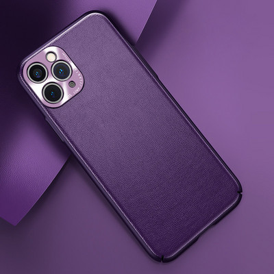 Boucho Για iPhone SE 11pro XS Max XR X 11 Pro Max σκληρές πλαστικές δερμάτινες θήκες τηλεφώνου PU για iPhone 8 7 6 6S plus 8plus