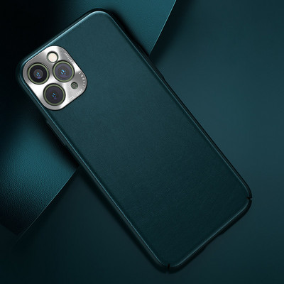 Boucho Για iPhone SE 11pro XS Max XR X 11 Pro Max σκληρές πλαστικές δερμάτινες θήκες τηλεφώνου PU για iPhone 8 7 6 6S plus 8plus