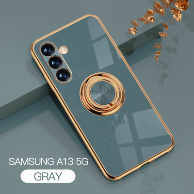 A13Case Luksuzna plastična silikonska torbica za držač prstena za Samsung Galaxy A13 A22 A32 A33 A53 A72 A42 A52 A82 telefonske maske