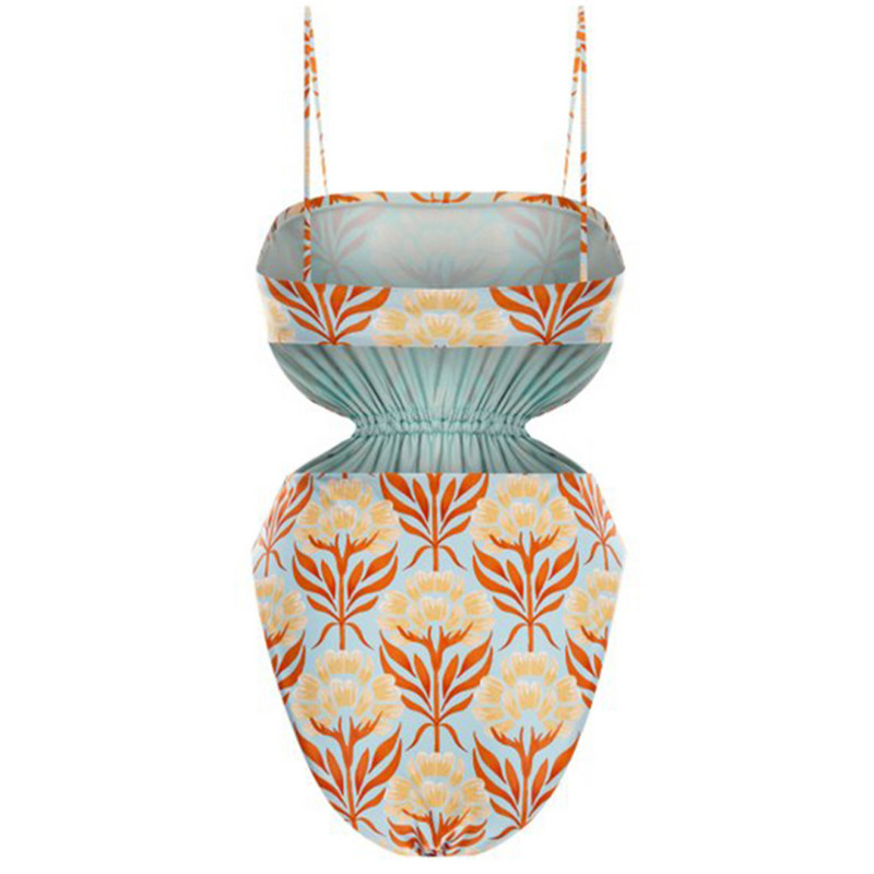 Ženski jednodijelni kupaći kostim s pokrivačem Ženski reatro kupaći kostim Haljina za plažu Blagdanska odjeća za surfanje Dizajnerski kupaći kostim Ljeto