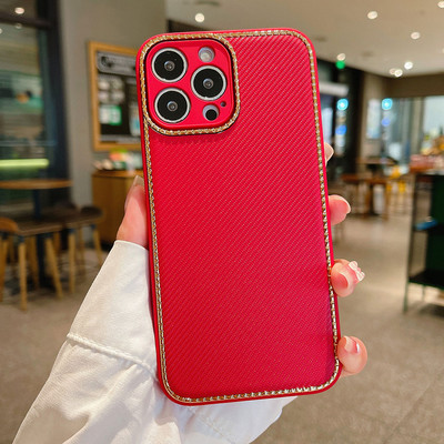 Luxusné pokovované matné puzdro na mobilný telefón pre iPhone 13 12 Pro Max, zadný kryt z uhlíkových vlákien pre iPhone 12 Pro Max 13pro