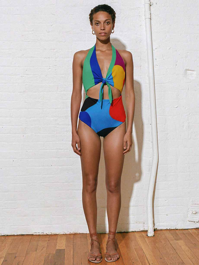 Modni jednodijelni jednodijelni monokini monokini s printom otvorenih leđa, seksi kupaći kostim Biquini Naranja 2022., luksuzni kupaći kostimi za djevojčice 2022.