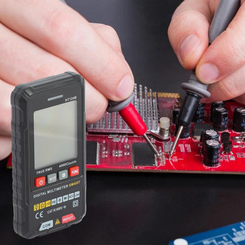 Πολυλειτουργικό Πολύμετρο Ψηφιακό Πολύμετρο Γρήγορης Μέτρησης True RMS Mini Handheld Digital Multimeter