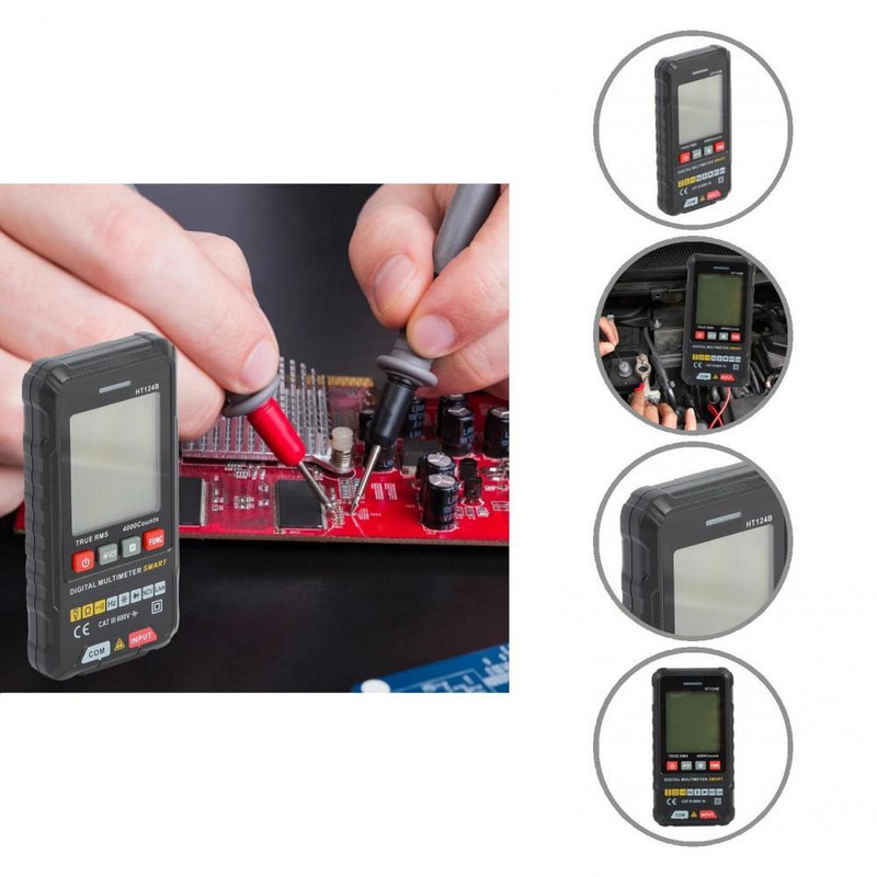 Multimetru multifuncțional Multimetru digital de măsurare rapidă Mini multimetru digital portabil True RMS