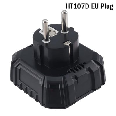 1db Habotest HT107B DE Pro Socket Tester Digitális kijelző Feszültségérzékelő US EU UK Plug Tűz Föld nulla vonal polaritás fázis
