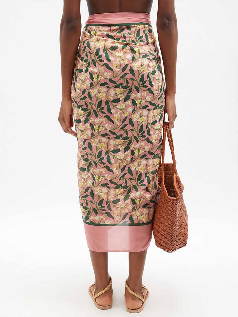 Modni bikini komplet s cvjetnim uzorkom Dvodijelni kupaći kostim Blagdanska haljina za plažu Dizajnerski kupaći kostim Ljetna odjeća za surfanje Visokog struka