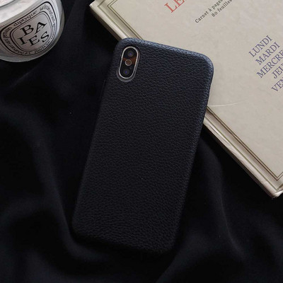 Θήκη ματ δερμάτινη υφή για iPhone SE 11 12 13 Pro XS Max XR X Θήκη Ultra Thin Phone Θήκες για iPhone 8 6 7 plus Μαλακό κάλυμμα