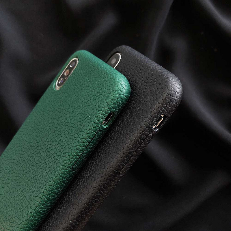 Θήκη ματ δερμάτινη υφή για iPhone SE 11 12 13 Pro XS Max XR X Θήκη Ultra Thin Phone Θήκες για iPhone 8 6 7 plus Μαλακό κάλυμμα
