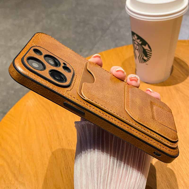 Θήκη τηλεφώνου Πολυτελής Θήκη Καρτών για iPhone 14 13 12 11 Pro Max XS MAX XR X SE 7 8 14 plus Fashion PU δερμάτινο κάλυμμα