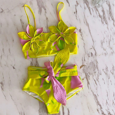 2023 Seksi bikini Cover Up Push Up dvodijelni kupaći kostim s visokim strukom Ženski y2k kupaći kostim za plažu Kupaći kostim biquini