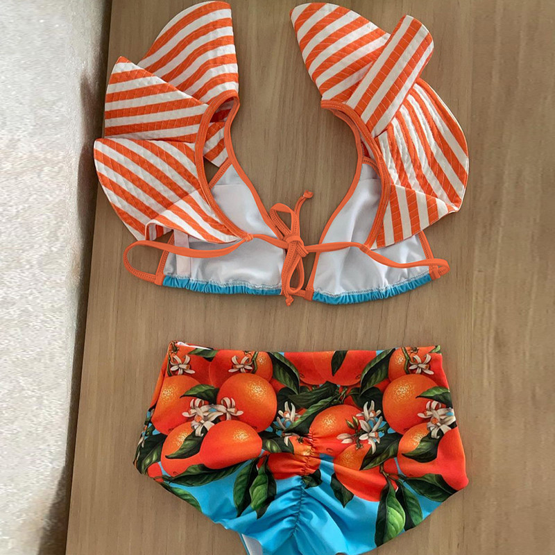 2023 szexi bikini magas derekú fürdőruha Push Up kétrészes fürdőruha Női y2k Beach Wear fürdőruha fürdőruha biquini