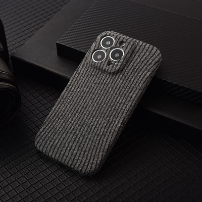 Csíkos Flannelette telefontok iPhone 14 Pro MAX 14 Plus 13 12 11 Pro Max teljes testű kameravédelemhez PU bőr borítás