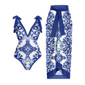 Vintage jednodijelni komplet kupaćih kostima s V-izrezom, seksi uska leptir kravata, bešavna krpana haljina za plažu bez leđa