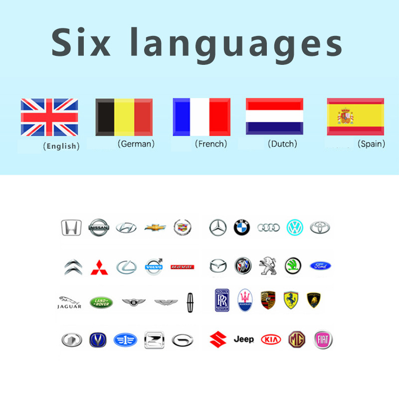 Alat za dijagnostiku automobila V309 Čitanje koda Kartica Čitanje koda greške automobila Brisanje koda greške Provjerava informacije o vozilu Skener automobila