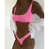 Bikini 2022 Sexy Brazilian Bikini Set Print Μπικίνι Γυναικεία μαγιό Push Up Μαγιό Γυναικεία μαγιό Μαγιό Μπικίνι