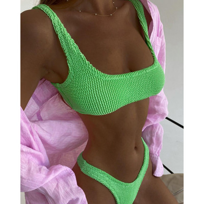 Bikini 2022 Sexy Brazilian Bikini Set Print Μπικίνι Γυναικεία μαγιό Push Up Μαγιό Γυναικεία μαγιό Μαγιό Μπικίνι