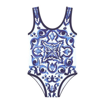 Γυναικείο Retro Fashion Vintage Print One Piece Σετ μαγιό Holiday Beach Φόρεμα σχεδιαστή μαγιό Καλοκαιρινό ένδυμα σερφ