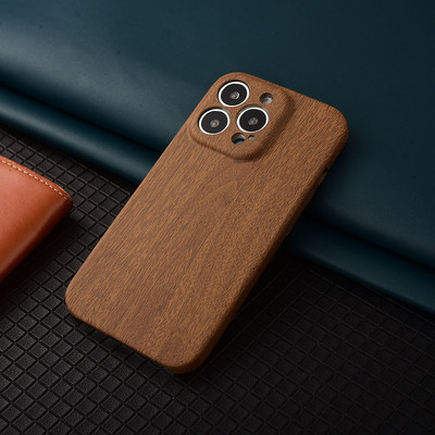 Imitate Wood Grain δερμάτινη θήκη τηλεφώνου για iPhone 14 Plus 14 Pro Max Plus 11 12 13 Pro Max Προστασία πλήρους σώματος κάμερας πίσω κάλυμμα