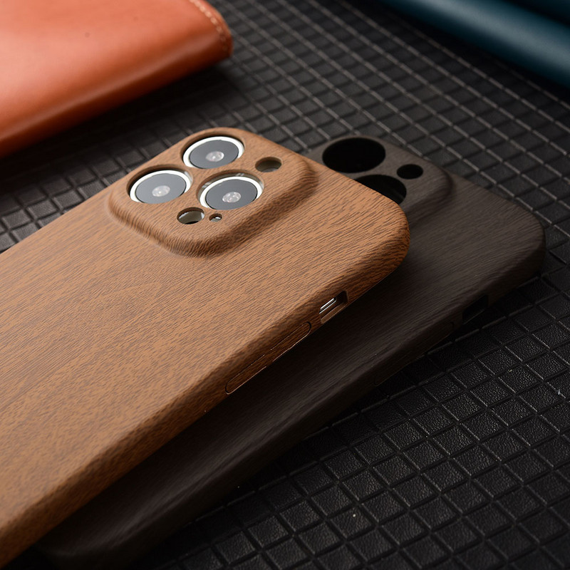 Imitate Wood Grain δερμάτινη θήκη τηλεφώνου για iPhone 14 Plus 14 Pro Max Plus 11 12 13 Pro Max Προστασία πλήρους σώματος κάμερας πίσω κάλυμμα