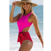 Ženska odjeća za plažu Modni jednodijelni kupaći kostim Seksi izdubljeni bikini set Blagdanska odjeća za plažu Kupaći kostim Odjeća za surfanje bez leđa