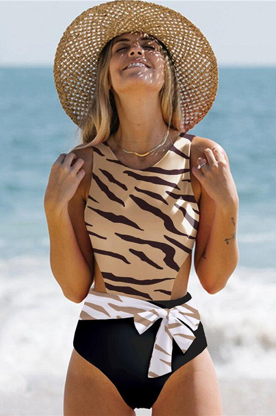 Ženska odjeća za plažu Modni jednodijelni kupaći kostim Seksi izdubljeni bikini set Blagdanska odjeća za plažu Kupaći kostim Odjeća za surfanje bez leđa