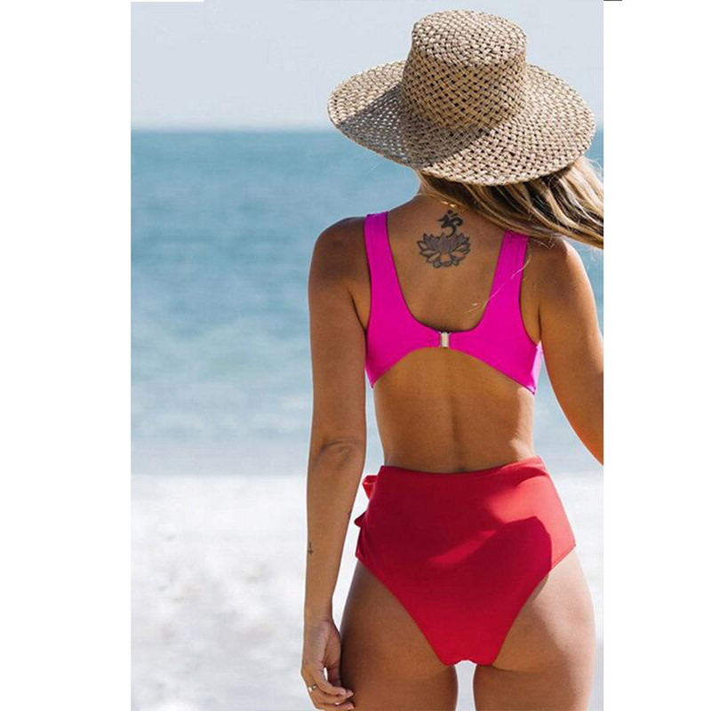 Ženska odjeća za plažu Modni jednodijelni kupaći kostim Seksi izdubljeni bikini set Blagdanska odjeća za plažu Kupaći kostim Odjeća za surfanje bez leđa