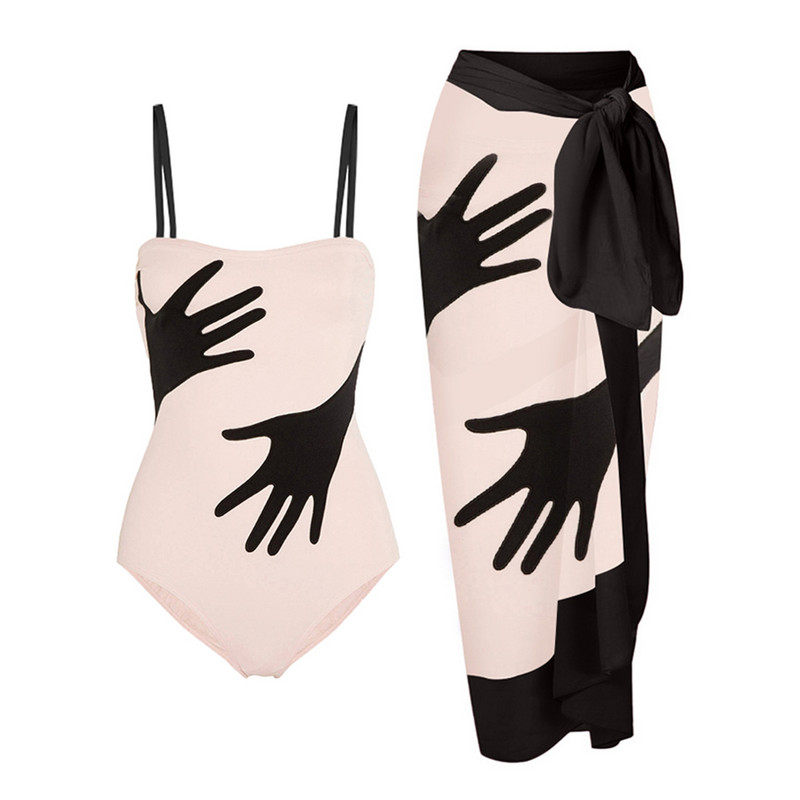 Kupaći kostimi 2022. Ženski jednodijelni dizajnerski kupaći kostimi i maske Ljetna odjeća za plažu Trokutasti bikini set velike veličine bez leđa